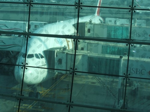 Anreise 01 - Airbus A380